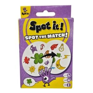 Asmodee Spot it! Spot the Match Card Game 5-in-1 Family Party Game SP104‎ New